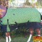 81" HILASON 1200D POLY RIPSTOP WATERPROOF HORSE WINTER SHEET GREEN GIRRAFE
