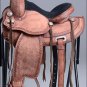 TO108RO-F HILASON TREELESS WESTERN LEATHER TRAIL PLEASURE HORSE RIDING SADDLE 17