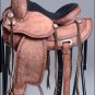 TO108RO-F HILASON TREELESS WESTERN LEATHER TRAIL PLEASURE HORSE RIDING SADDLE 17