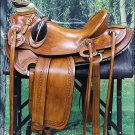 WD060WLRID HILASON BIG KING WESTERN WADE RANCH ROPING COWBOY SADDLE 15 16 17
