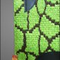 FEP103 MADE IN USA HILASON WESTERN WOOL SHOCK BUSTER SADDLE BLANKET PAD GREEN