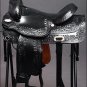 DF202BK-F HILASON WIDE GULLET DRAFT WESTERN TRAIL ENDURANCE HORSE SADDLE 16"