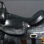 DF202BK-F HILASON WIDE GULLET DRAFT WESTERN TRAIL ENDURANCE HORSE SADDLE 16"
