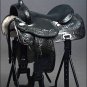 DF202BK-F HILASON WIDE GULLET DRAFT WESTERN TRAIL ENDURANCE HORSE SADDLE 16"