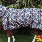 72" HILASON 1200D WATERPROOF TURNOUT HORSE BLANKET NECK COVER USA CAMOUFLAGE