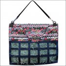 PROFESSIONAL CHOICE MEDIUM FEED DURABLE HORSE HAY BAG FLAP CLOSURE TRIBAL ROSE