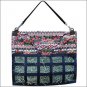 PROFESSIONAL CHOICE MEDIUM FEED DURABLE HORSE HAY BAG FLAP CLOSURE TRIBAL ROSE