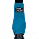 TURQUOISE WEAVER WESTERN PRODIGY ATHLETIC HORSE LEG BOOTS TWO PACK MEDIUM
