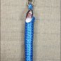 HURRICANE BLUE WEAVER TACK HORSE POLY LEAD ROPE W/ SOLID BRASS 225 SNAP