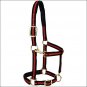 WEAVER PADDED ADJUSTABLE CHIN AND THROAT SNAP HALTER SMALL HORSE