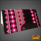 FE366-F MADE IN USA HILASON WESTERN WOOL SHOCK BUSTER SADDLE BLANKET PAD BLACK