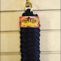 BLACK WESTERN SHOW TACK HORSE BRAIDED POLYPROPYLENE LEAD ROPE