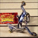 HILASON STAINLESS STEEL LIGHTWEIGHT CUTTER LADIES SPURS SOLID BRASS ROWEL