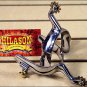 HILASON STAINLESS STEEL LIGHTWEIGHT CUTTER LADIES SPURS SOLID BRASS ROWEL