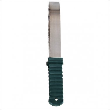 GREEN HILASON WESTERN TACK ANIMAL SHEDDING BLADE WITH RIBBED HANDLE