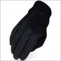 11 SIZE HERITAGE SUEDE LEATHER WINTER HORSE RIDING EQUESTRIAN GLOVE BLACK