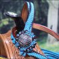 OS102-F WESTERN BARREL RACING TRAIL SADDLE 14" W/ HEADSTALL & BREAST COLLAR SET