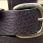 42" JUSTIN BROWN LEATHER WORK BASIC MEN BELT MADE IN THE USA 1-1/2" Wide