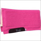 PROFESSIONAL CHOICE COMFORT FIT SMX AIR RIDE HORSE FELT SADDLE PAD RASPBERRY