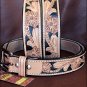 46 inch NEW HILASON TAN HANDMADE WESTERN WORK LEATHER MEN GUN HOLSTER BELT