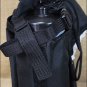 SADDLE BAGS W/BOTTLE 600D CORDURA OUTER BLACK