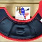 LARGE TOUGH 1 NO TURN QUICK WRAP EXTREME VENTED NEOPRENE HORSE BELL BOOTS RED