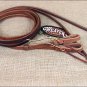 WEAVER LEATHER HORIZONS HORSE SPLIT REINS GOLDEN BROWN