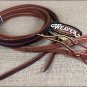 WEAVER LEATHER HORIZONS HORSE SPLIT REINS GOLDEN BROWN
