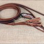 WEAVER LEATHER HORIZONS HORSE SPLIT REINS GOLDEN BROWN