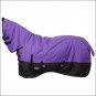 78 inch PURPLE TOUGH-1 600D WATERPROOF POLY FULL NECK TURNOUT HORSE BLANKET