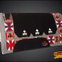 MADEINUSA 340-F HILASON WESTERN WOOL SHOCK BUSTER SADDLE BLANKET PAD BLACK GREY