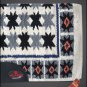 MADEINUSA 345-F HILASON WESTERN WOOL SHOCK BUSTER SADDLE BLANKET PAD GREY BLACK