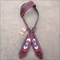 HILASON WESTERN LEATHER HORSE BRIDLE HEADSTALL MAHOGANY BEADED