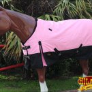 78" HILASON 1200D WINTER WATERPROOF 400GSM POLY TURNOUT HORSE BLANKET PINK