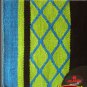 MADE N USA F294 HILASON WESTERN WOOL SHOCK BUSTER SADDLE BLANKET PAD BLACK GREEN