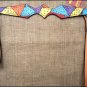 HILASON WESTERN LEATHER HORSE BREAST COLLAR HAND PAINT RAINBOW