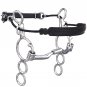 5 1/2" TOKLAT MYLER 3 RING COMBINATION MOUTH BIT 6" SHANK SWEET IRON LOW PORT