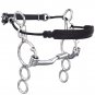 5 1/2" TOKLAT MYLER 3 RING COMBINATION MOUTH BIT 6" SHANK SWEET IRON LOW PORT