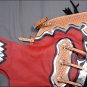 CH858V1-F HILASON BULL RIDING SOFT SMOOTH LEATHER RODEO WESTERN CHAPS MAROON