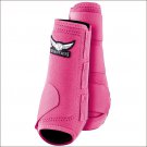 MEDIUM CACTUS ROPES RELENTLESS ALL AROUND HORSE LEG SPORT BOOT 4 PACK PINK