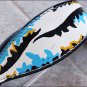 HILASON WESTERN LEATHER HORSE HEADSTALL BREAST COLLAR HAND PAINT INDIAN FEATHER