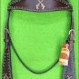 HILASON WESTERN LEATHER HORSE HEADSTALL BRIDLE DARK BROWN CROSS GUN CONCHO