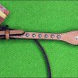 HILASON WESTERN LEATHER HORSE HEADSTALL BRIDLE TAN TURQUOISE STONE BLING CONCHO