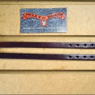 1/2" LEATHER HOBBLE STRAP STRAIGHT 1/2 in. BY CIRCLE Y WALNUT