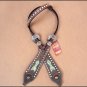 HILASON WESTERN LEATHER HORSE HEADSTALL BREAST COLLAR BROWN W/ AZTEC HAND PAINT
