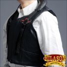 PV101-F HILASON LEATHER BAREBACK PRO RODEO BULL RIDING PROTECTIVE VEST XX LARGE