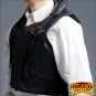 PV101-F HILASON LEATHER BAREBACK PRO RODEO BULL RIDING PROTECTIVE VEST XX LARGE