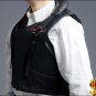 PV101-F HILASON LEATHER BAREBACK PRO RODEO BULL RIDING PROTECTIVE VEST XX LARGE