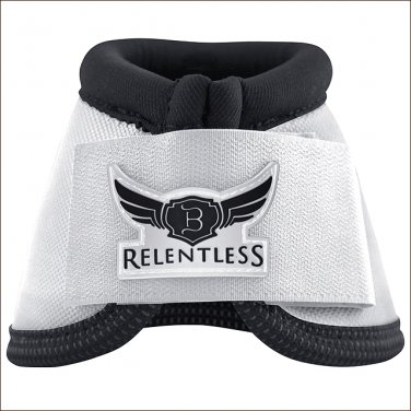 SMALL CACTUS ROPES RELENTLESS STRIKEFORCE NYLON HORSE LEG BELL BOOTS WHITE