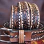 38 inch NEW HILASON BROWN HANDMADE WESTERN WORK LEATHER MEN GUN HOLSTER BELT